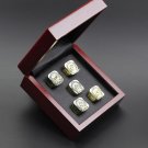 1942 1945 1947 1948 1951 Toronto Maple Leafs Stanley Cup NHL Champions rings with case（1111）