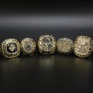 1984 1985 1987 1988 1990 Edmonton Oilers Stanley Cup NHL Champions rings without case（1115）