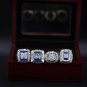 4 PCS Winnipeg Blue Bombers CFL Football championship rings 11S without case(1122)