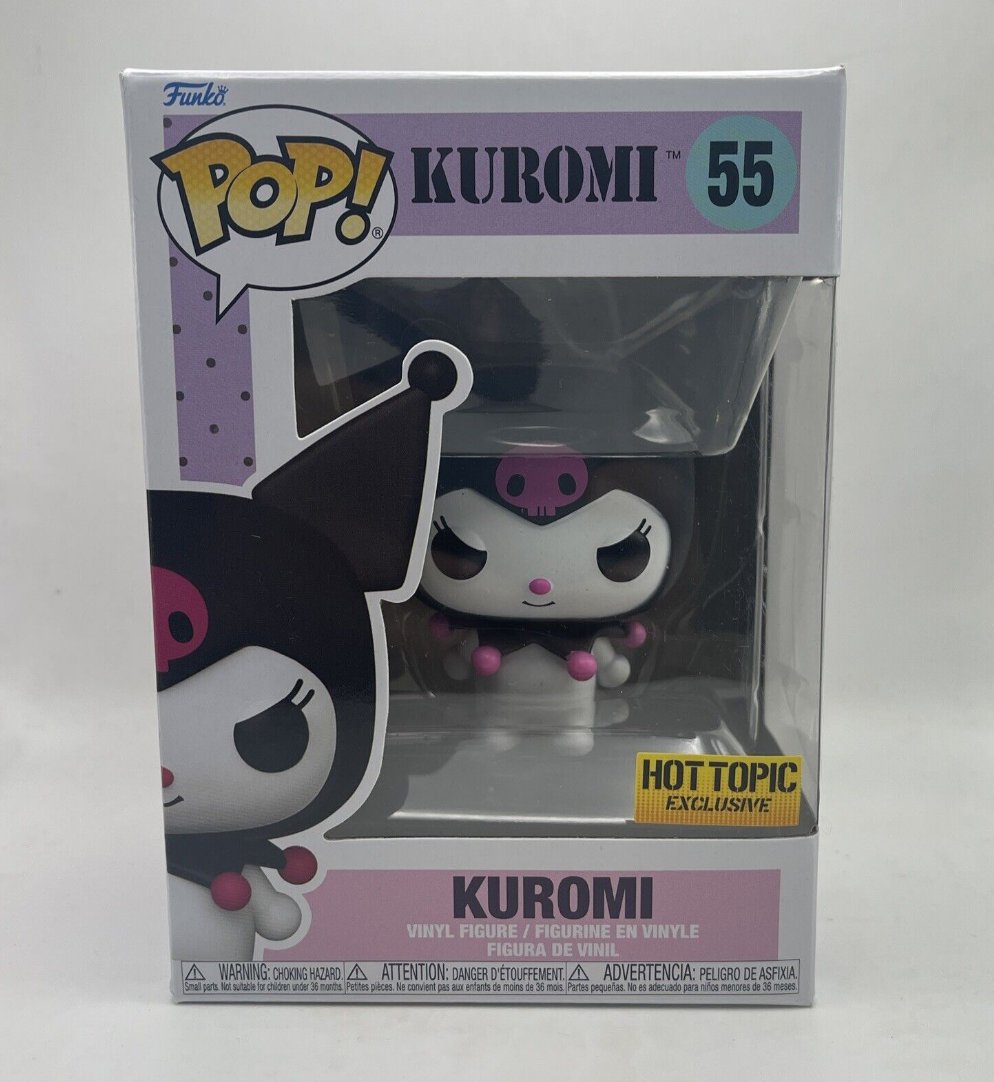 FUNKO POP! SANRIO KUROMI 55 Hot Topic Exclusive Protector