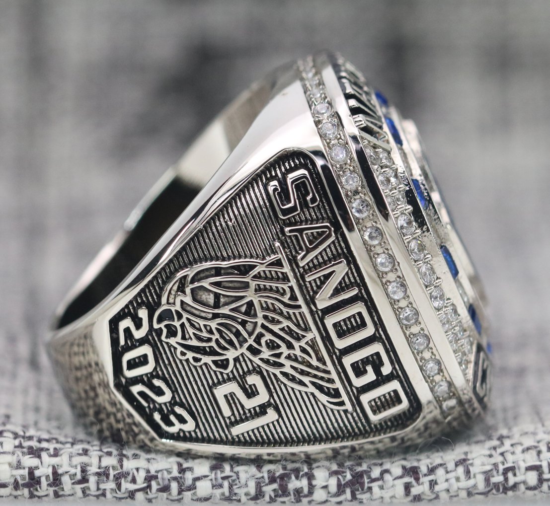 Connecticut Huskies UCONN 2023 Basketball NCAA Championship ring 7-16S