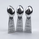 Full Set 3PCS Oakland Raiders Super Bowl Championship VINCE LOMBARDI Trophy 3.9'' Fans Gift
