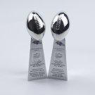2000 2012 Baltimore Ravens Super Bowl Championship VINCE LOMBARDI Trophy 3.9'' Fans Gift