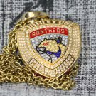 2024 FLORIDA PANTHERS Hockey Iceball Stanley Cup Championship Necklace
