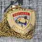 2024 FLORIDA PANTHERS Hockey Iceball Stanley Cup Championship Necklace
