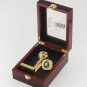 Offical 2024 Boston Celtics Basketball Championship ring and trophy with case 8-14 size US
