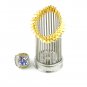2024 Los Angles Dodgers world series championship ring and trophy with case 8-14S