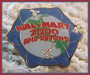2000 and Beyond Walmart Lapel Pin 2