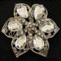 Mirror-Like Fashion Brooch