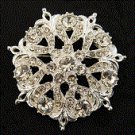 Brilliant Rhinestone Brooch