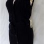 Nwt VERTIGO Paris Navy Long Knit Cardigan Sweater Coat Duster Size Medium