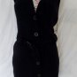 Nwt VERTIGO Paris Navy Long Knit Cardigan Sweater Coat Duster Size Medium