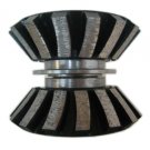 ZERED Diamond Router Bits Profile Wheel - Double Breaker 30mm