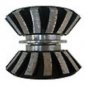 ZERED Diamond Router Bits Profile Wheel - Double Breaker 30mm