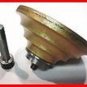 ZERED Diamond Router Bits Profile Wheel - Waterfall 30mm Fine