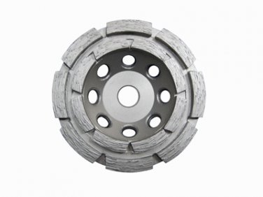4" Premium Cup Wheel Double Row for Concrete/Masonry