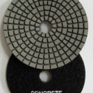 ZERED 5" Diamond Concrete Resin Polishing Pads Black Buff