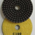 ZERED 3" Diamond Concrete Resin Polishing Pads Grit 100