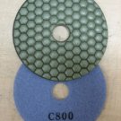 ZERED 4"PREMIUM Diamond Dry Polishing Pad Disc #800 Granite Tool