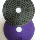 ZERED 4" Premium Diamond Polishing Pad for Granite Marble #30