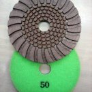ZERED 4" Diamond Tornado Polishing Pad Disc #50 Granite Tool