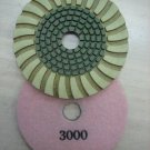 ZERED 4" Diamond Tornado Polishing Pad Disc #3000 Granite Tool