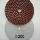 ZERED 4" Standard Diamond Polishing Pad Disc #200 Granite Tool