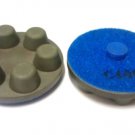 ZERED 2-1/2" Bullets Style Resin-Bond Diamond Abrasive Floor Polishing Disc 400