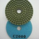 ZERED 3" Premium Diamond Polishing Pad for Granite Marble 2000