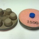ZERED 2-1/2" Bullet Style Resin-Bond Diamond Abrasive Floor Polishing Disc 1500