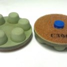 ZERED 2-1/2" Bullet Style Resin-Bond Diamond Abrasive Floor Polishing Disc 3000