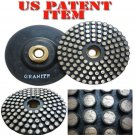 ZERED Diamond Metal Polishing Pad with Thread for Granite #300