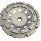 5" Premium Cup Wheel Doulbe Row for Concrete / Masonry