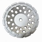 7" Premium Cup Wheel Double Row for Concrete / Masonry