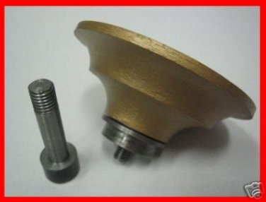 ZERED Diamond Router Bits Profile Wheel - Double Demi 25mm