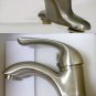 Triangle Lavatory Brushed Nickel Bathroom  Faucet