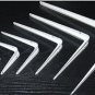 (4 pcs) Shelf Brackets, White Color 12" x 14"
