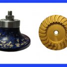 Router Bits for Granite-Demi Bullnose 20mm/Metal Bond 1