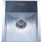 Undermount Handcrafted Kitchen Single Bowl Stainless Sink  18Gauge   11" x 20"