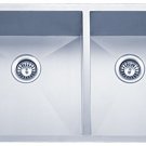 Undermount Kitchen Single Bowl Stainless Sink  18Gauge   33" x 20"