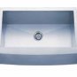 Undermount Handcrafted Kitchen Single Bowl Stainless Sink  18Gauge   24" x 20"