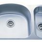 Undermount Kitchen Single Bowl Stainless Sink 18Gauge 32" x 21"