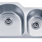 Undermount Kitchen Single Bowl Stainless Sink  18Gauge  31" x 17"