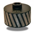 ZERED 2" x 2" Diamond Resin Grinding Drum Wheel Sink Bit