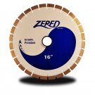 ZERED 18" Silent Core Diamond Bridge Saw Blade for Granite - 20mm