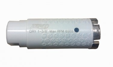 ZERED 1-3/8" Dry Wet Core Bit for Granite with Side Protection