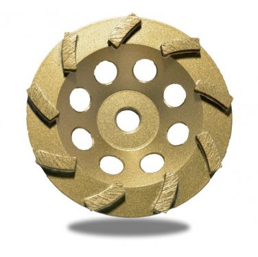4" Premium Cup Wheel Astro Single Row for Concrete / Masonry