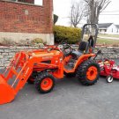 2009 Kubota B7510 Loader Blade Bush Hog 4WD