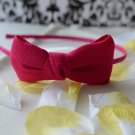 bowie headband-hot pink