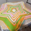 5 point star baby blanket